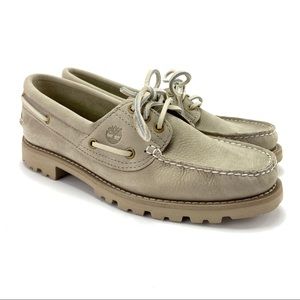 Timberland Women's Noreen Lite Taupe Boat Shoes